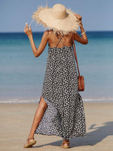 Ditsy Floral Print Split Thigh Cami Dress